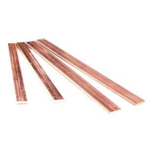 t2铜排紫铜排铜扁条紫铜片纯铜排纯铜条铜排红铜带条加工3mm-12mm