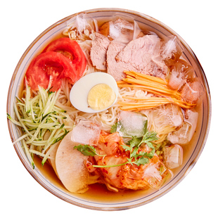 东北鸡西大冷面4袋 朝鲜族延吉真空 鸡西冷面咸口 酸甜口冷面包邮