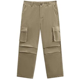 GXG男装 灯芯绒工装伞兵裤男宽松工装裤休闲长裤 2023年冬季品