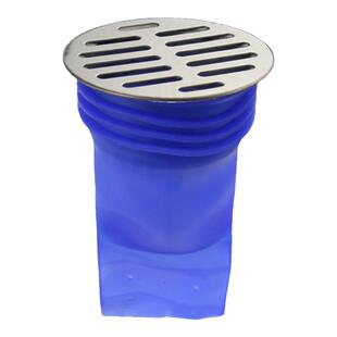 下水管防返臭神器小口径地漏75/110管卫生间洗衣机双排水圆形地漏