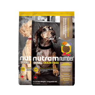 美国进口纽顿狗粮T28小型犬6kg泰迪金毛比熊幼犬成犬通用型全价