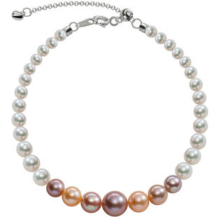 南珠宫糖果淡水珍珠手链925银轻奢高级感百搭送老婆生日礼物