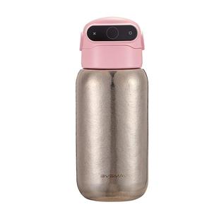 英国宝威玛儿童保温杯大容量纯钛指纹解锁男孩女孩上学专用喝水杯