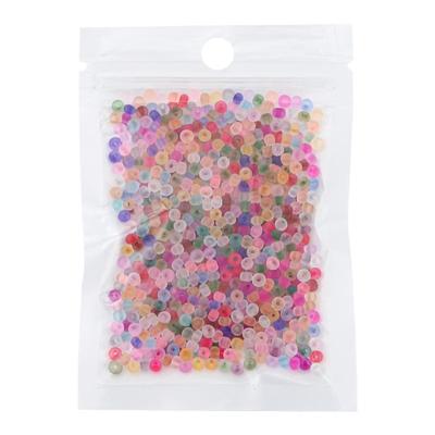 超优2mm透明磨砂珠子手工diy发簪