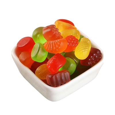 酸砂软糖涂油橡皮糖混合口味水果摆摊网红混合糖果批发休闲零食