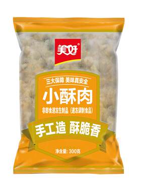 美好小酥肉鸡肉小酥肉300g*4袋空气炸锅半成品速食菜夜市小吃