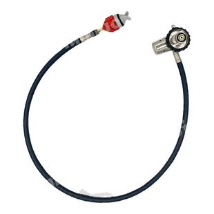 橡皮艇气瓶快速充气管浮桥漂浮板救生筏6.8L减压器水域快充管包邮
