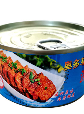 奥多渤海湾罐头即食下饭五香