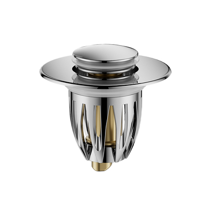 洗手盆脸池漏水塞子面盆弹跳芯下水器台盆配件按压式防返臭过滤器