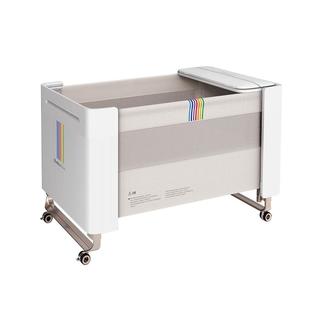 BeBeBus婴儿床多功能大白床智能可升降拼接大床可折叠宝宝床