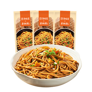 馋味佬武汉热干面湖北特产碱水面条挂面拌面食速食面独立袋装