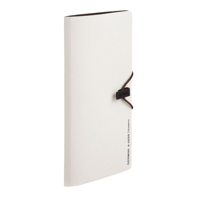 齐心 A7623  多功能卡片册 名片册差旅册商务出差旅行册收纳包证件包护照卡办公