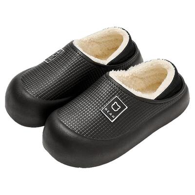 手术室棉拖鞋男士防滑加绒防水冬