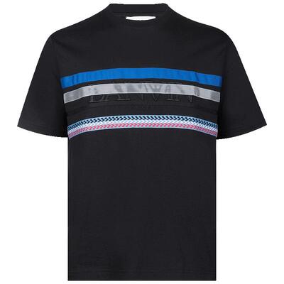 LANVIN男士全棉短袖T恤