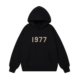 ESSENTIALS MOVIE官方连帽卫衣男女情侣1977美式休闲潮牌帽衫上衣