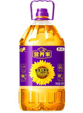 福临门营养家黄金小黑葵花仁油5L