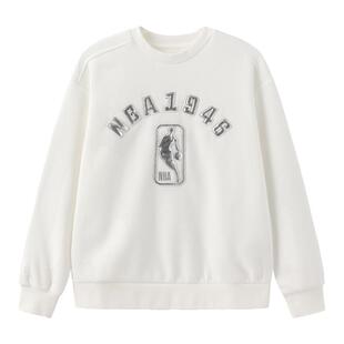 nbakids童装冬季新款男女童休闲T恤长袖儿童加绒卫衣K244TS009P