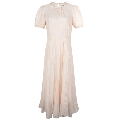 米思阳优雅气质短袖连衣裙