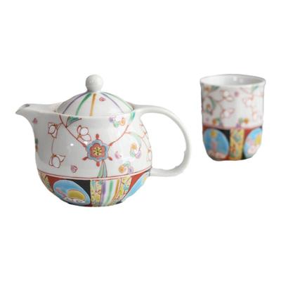 九谷烧日式陶瓷茶具作家手绘