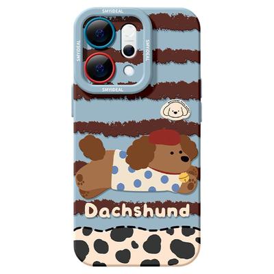 适用opporeno15手机壳女款reno14pro+保护套13全包9pro硅胶8防摔reno7se高级oppo软壳10波点11外壳腊肠12小狗