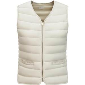 波司登官方旗舰店波司登大码居家羽绒服女士短款轻薄内胆V领百搭羽绒保暖马甲
