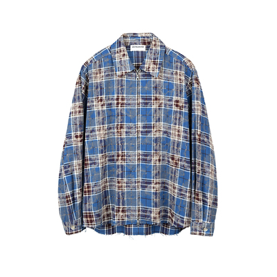 DESERTO23AW格子衬衫