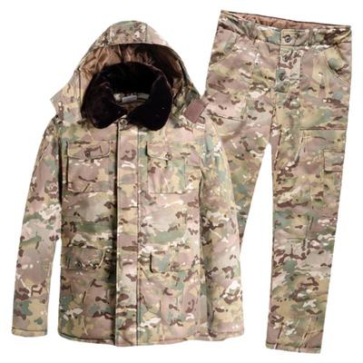 迷彩冷库专用防寒工作服套装棉衣