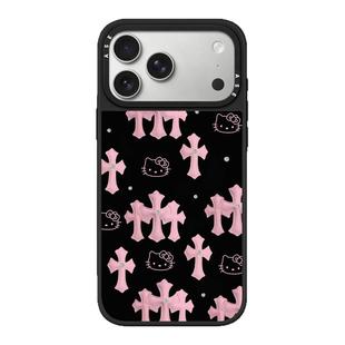 CASETiFiY联名粉色十字架HelloKitty猫16pro适用iphone17promax苹果15plus手机壳14磁吸13镜面华强北平替潮女