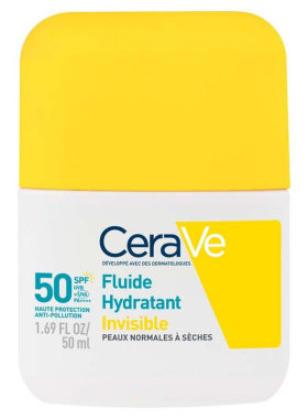 欧洲直邮Cerave/适乐肤隐形保湿防晒乳50ml修复提亮 新品正品