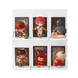 盲盒展示架收纳盒子亚克力泡泡透明防尘手办展示柜乐高玛特展示盒