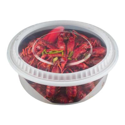 小龙虾打包盒加厚圆盆塑料酸菜鱼
