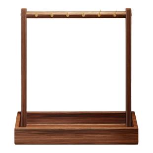 多功能毛笔架悬挂式毛笔收纳架中式复古书法摆件置物架学生宿舍桌面挂毛笔的笔架托文房四宝专用毛笔架展示架