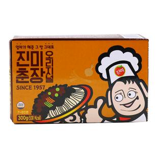 韩国进口真味春酱300g韩式炸酱面专用酱杂酱面酱料拌面黑酱淳香酱