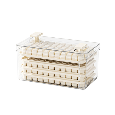 德明双键按压冰块模具秒脱模