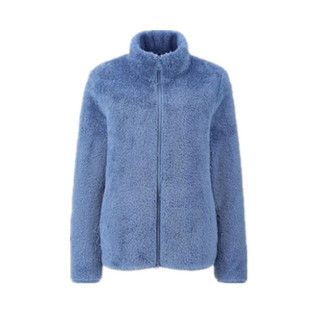 日单童装秋冬男童女童长绒摇粒绒拉链茄克长袖开衫短外套418637