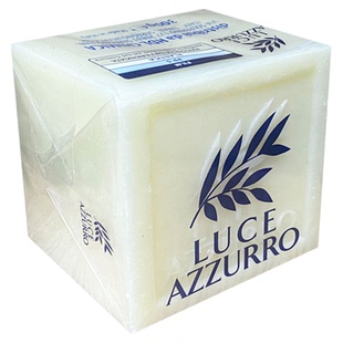 意大利原装进口LUCE AZZURRO菲斯安娜强力去污马赛手洗透明皂300G