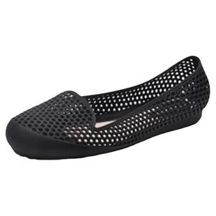 2023新款洞洞鞋外穿包头凉鞋平底休闲居家防水塑料女士夏季广场鞋