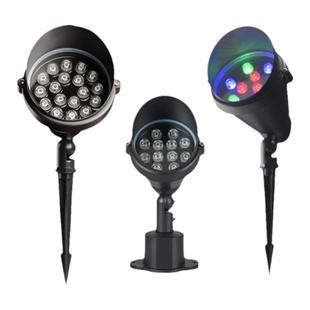 led射灯户外照树灯地插射树灯花园七彩景观防水广告牌背景墙庭院