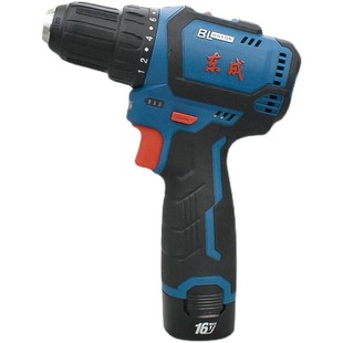 原装东成DCJZ1603/1608手电钻配件16V开关转子机壳驱动板定子配件