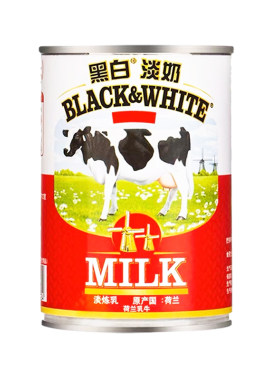 荷兰进口黑白淡奶全脂丝袜奶茶