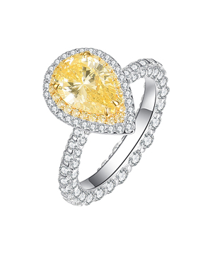 MONICONIC女925银天然皓石