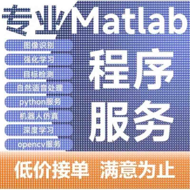 matlab程序代编simulink彷真代码调试指导matlab代做帮做算法代编