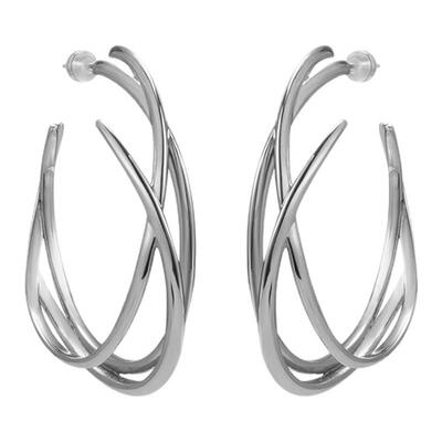 【希林娜依高同款】BLACKHEAD/黑头梦核乐园系列缠绕尖刺大圈耳环