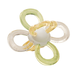 KUB可优比曼哈顿手抓球婴儿玩具硅胶可咬牙胶宝宝3个月摇铃0一1岁