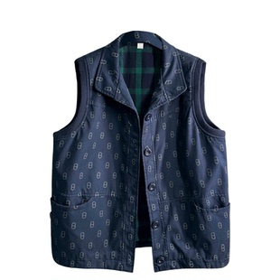 中老年人马甲女春秋薄款马夹坎肩妈妈老太太女款外穿薄纯棉布背心