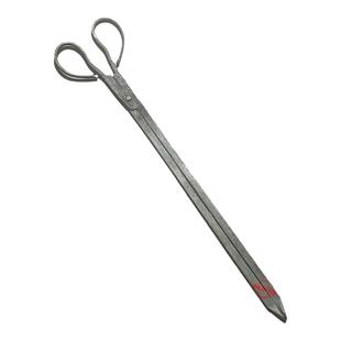 老式火钳家用烧火柴火加长煤球夹子加厚锻打铁钳环卫工人专用夹子