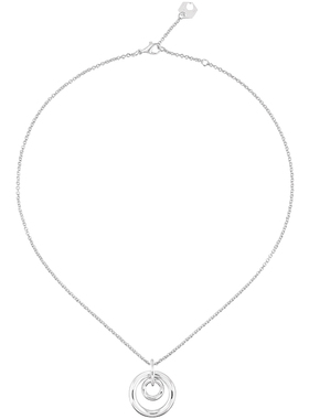 昆庭Idole双环925纯银项链