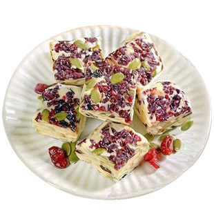 西安特产贵妃百花酥雪花酥传统手工糕点小零食小吃陕西伴手礼盒装