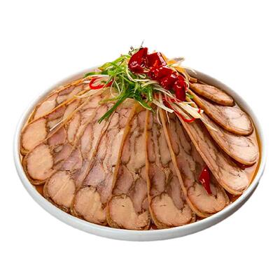 秦圣岐山肘花肉陕西宝鸡特产美食年货熟食水晶肘花火腿即食下酒菜