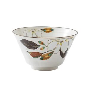 日式面碗家用高级感手绘高端6寸拉面碗陶瓷汤碗餐具高颜值斗笠碗